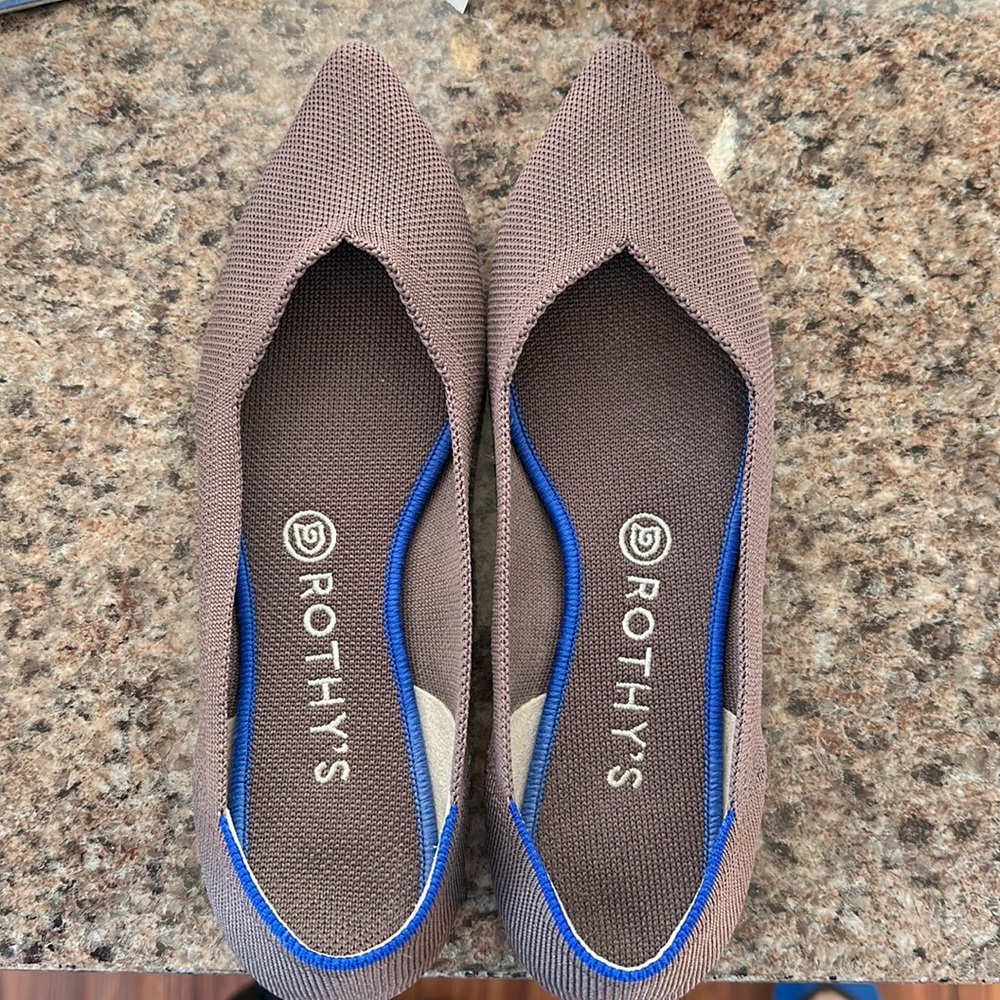 Rothy’s Point shoes. Size 9